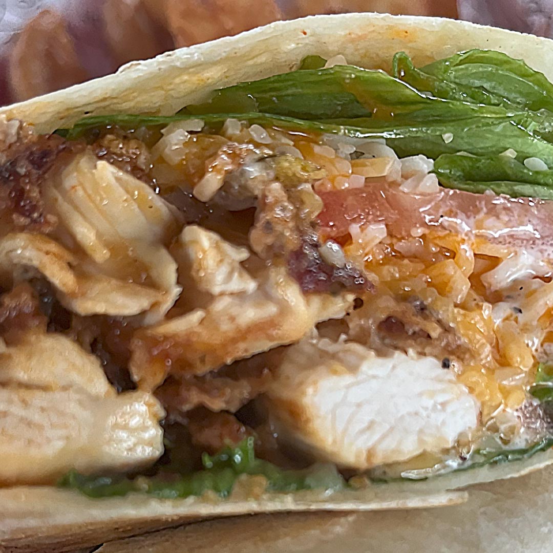 Rail-yard Chicken Wrap